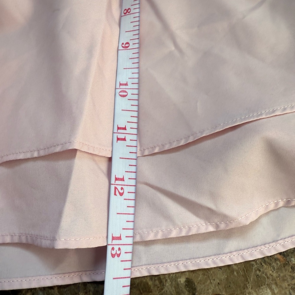 Abercrombie Fitch Pink Pleated Mini Skirt Preppy School Girl size 14-16 - Picture 5 of 9